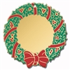 Engraved Wreath Ornament