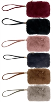 Faux Fur Purse