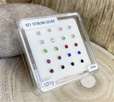 3mm nose stud