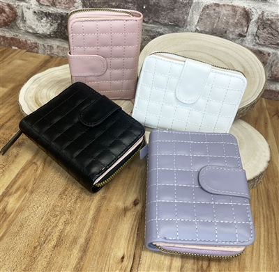 RFID Houndstooth Purse