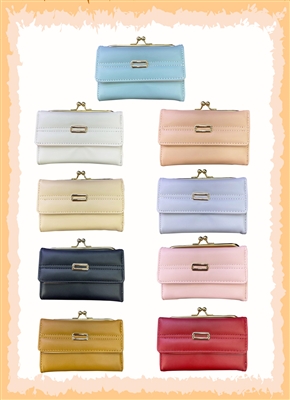 vegan leather fashion purse