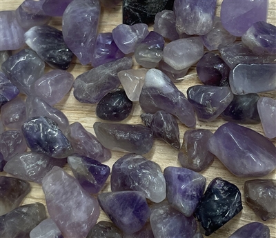 Amethyst natural Crystals loose in bag available wholesale