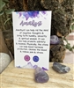 Natural Stone amethyst Tumblestone