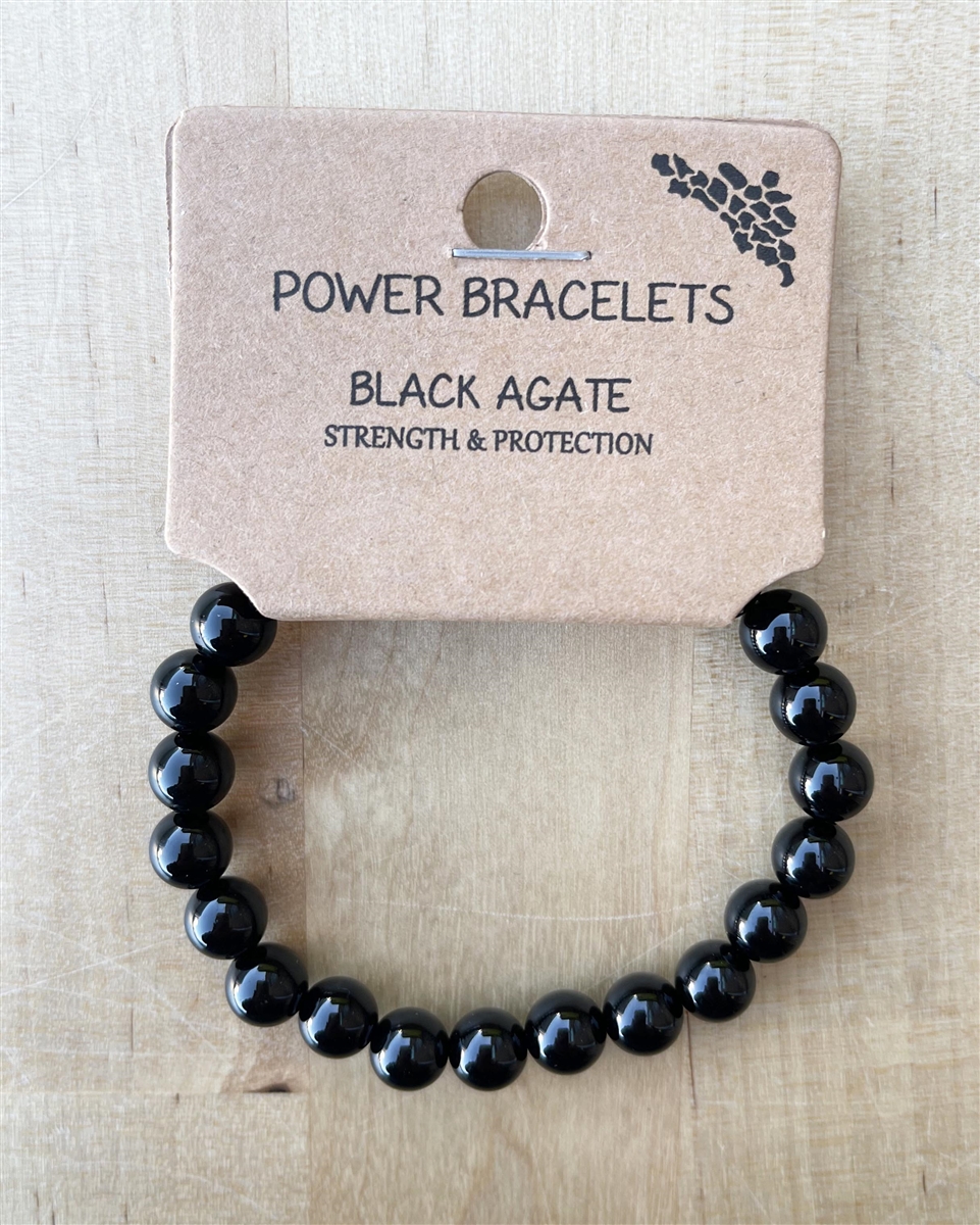 India Agate Beaded Bracelet – Sage Spirits