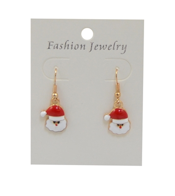 Christmas Santa earring