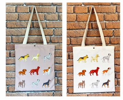 Dog tote bag