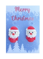 Santa Christmas Earring
