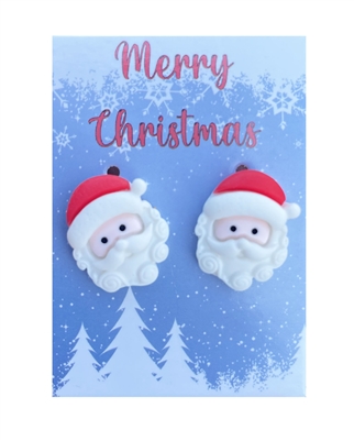 Santa Christmas Earring