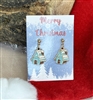 Gingerbread House Earring