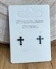 stainless steel cross stud