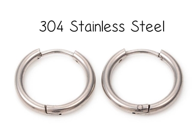 Stainless Steel Hoops