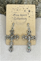 CRUCIFIX EARRING