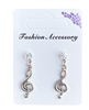 Musical Note Earrings