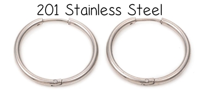 Stainless Steel Hoops