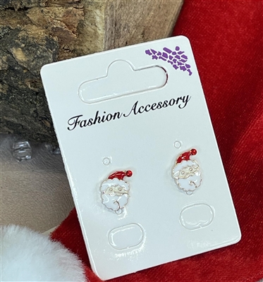 Christmas santa earring