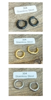 Stainless Steel Hoops