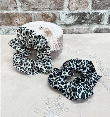 Leopard Scrunchie