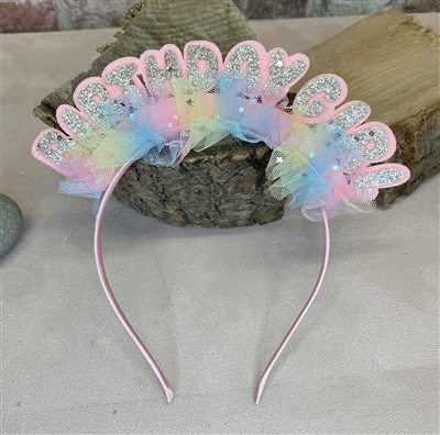 SPARKLY GIRL'S HAIRBAND