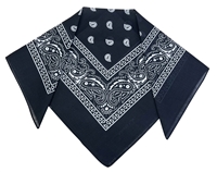 HAA3426-1 BLACK  BANDANA