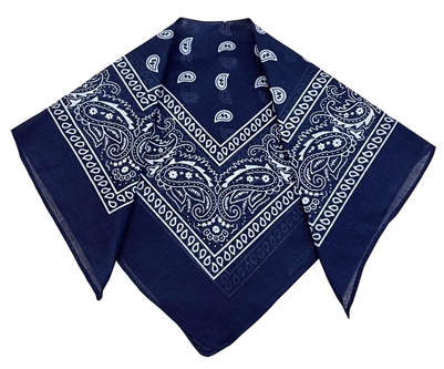 HAA3426-1 NAVY  BANDANA