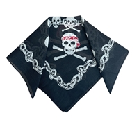 pirate print bandana