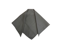 HAA3426-8 PLAIN BLACK  BANDANA