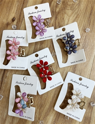 small Flower Hair Clip clamp claw