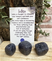 Natural Stone Iolite Tumblestone