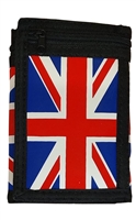 red white & blue union jack design