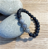 LABRADORITE lava POWER BRACELET HEALING