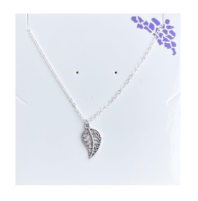 leaf necklace