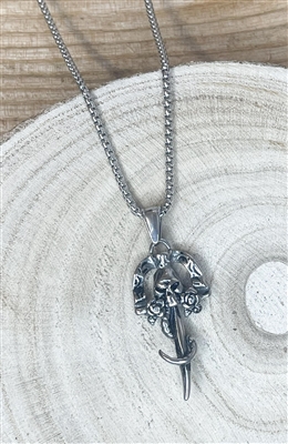 Viking Skull Pendant