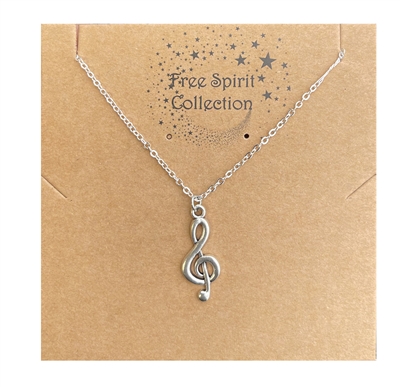 Musical Note Necklace