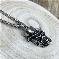 Stainless Steel Skull Pendant
