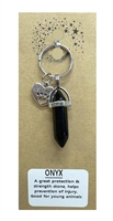 Wholesale Onyx Pointed Pendant Pet Collar Charm by Fat Giraffe Wholesale