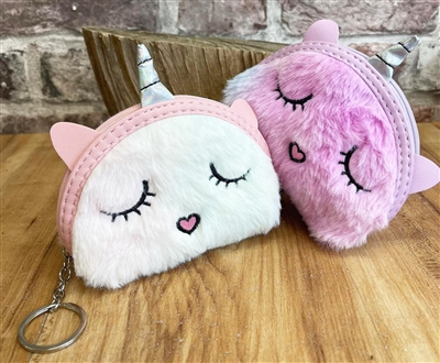Furry Unicorn purse