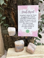 Natural Stone Pink Opal Tumblestone
