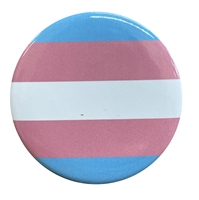Wholesale Gay Pride Transgender Button Badge silver backed tin badge