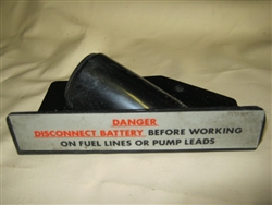 XJ6 XJ12 Aerial Antenna Warning Label Cover