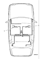 XJ6 X300 Main Cabin Harness LHD LNB3020FC