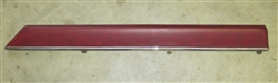 XJ Coupe Front Door Trim Roll - Right BD43293