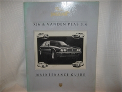 XJ6 XJ40 Maintenance Guide 88/89