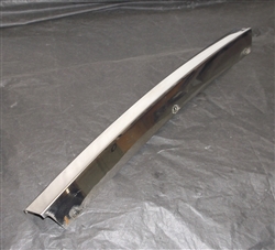 XJS Lock Pillar Trim - Left Chrome BD46513