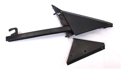 XJS Convertible Door Glass Cheater Left  BDC3557 BDC8929