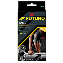 3M FUTURO SPORT Knee Support, Adjustable, One Size, 2/pk, 6 pk/cs. MFID: 09039ENR