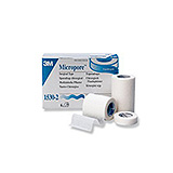 3M MICROPORE Paper Surgical Tape, 2" x 10 yds, 6 rl/box, 10 box/case. MFID: 1530-2