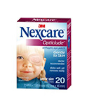 3M NEXCARE Junior Size Eye Patch, 2.4" x 1.8", 20/box, 36 box/case. MFID: 1537