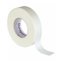 3M DURAPORE Surgical Tape, &#189;" x 10 yds, 24 rl/box. MFID: 1538-0