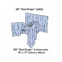 3M STERI-DRAPE Abdominal Perineal Drape with Incise Film, 160", Lithotomy Position. MFID: 2065