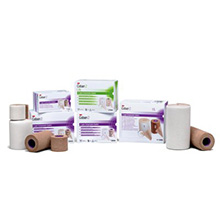 3M COBAN Compression System: Roll 1 Comfort Layer 4"x2.9 yds, Roll 2 Compression Layer 4"x5.1 yds, 1/bx, 8 bx/cs. MFID: 2094N